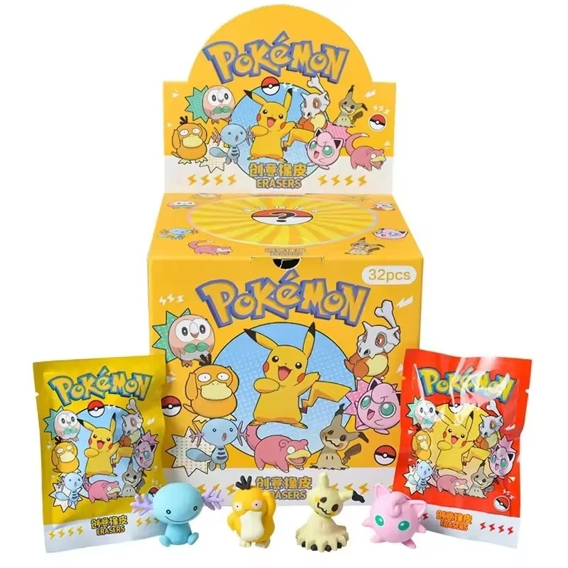 Model Kit Pokemon - 32 Surprise Bags, Including The Draft