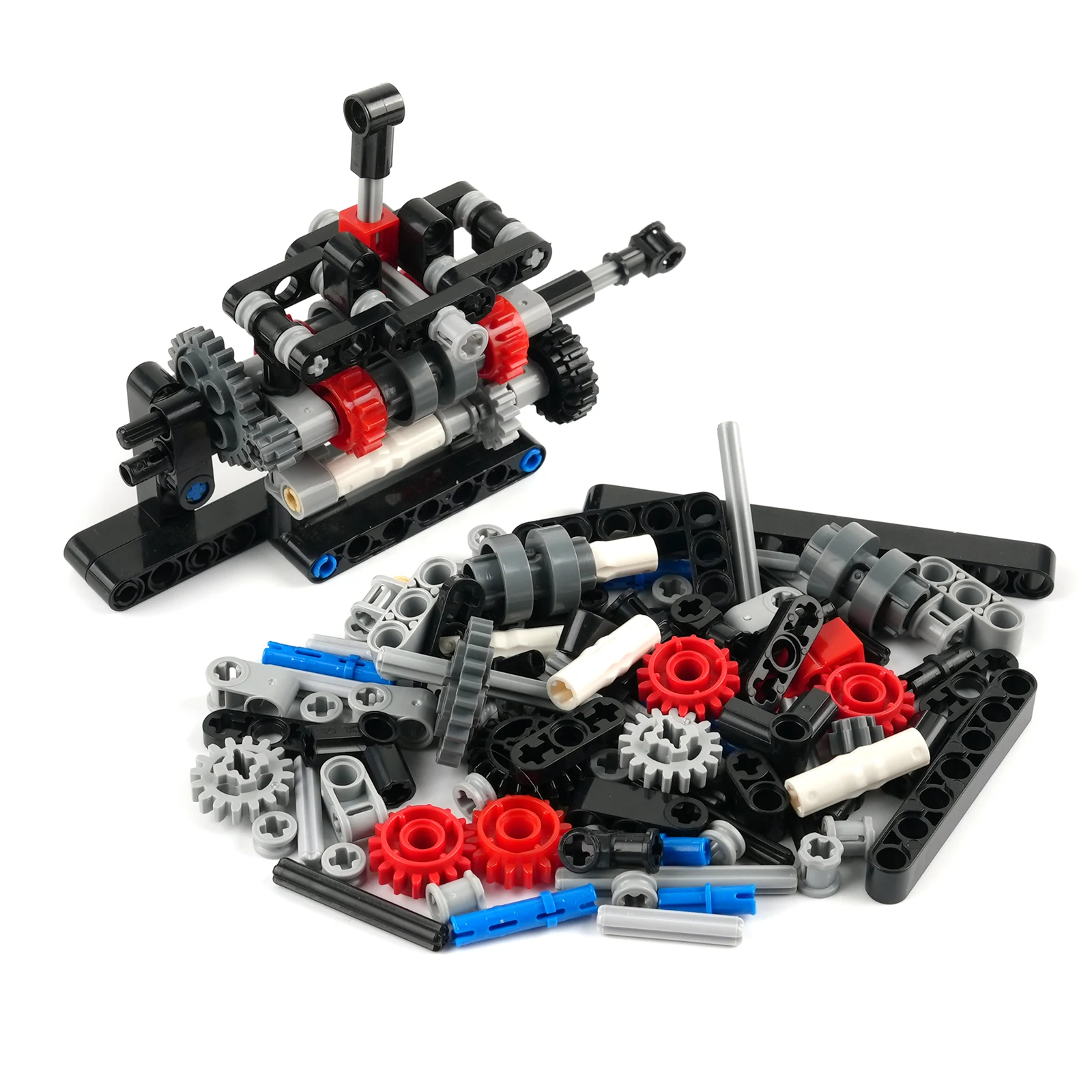 Model Kit Chemistry - 4-Speed Manual Gearbox Building Blocks Kit