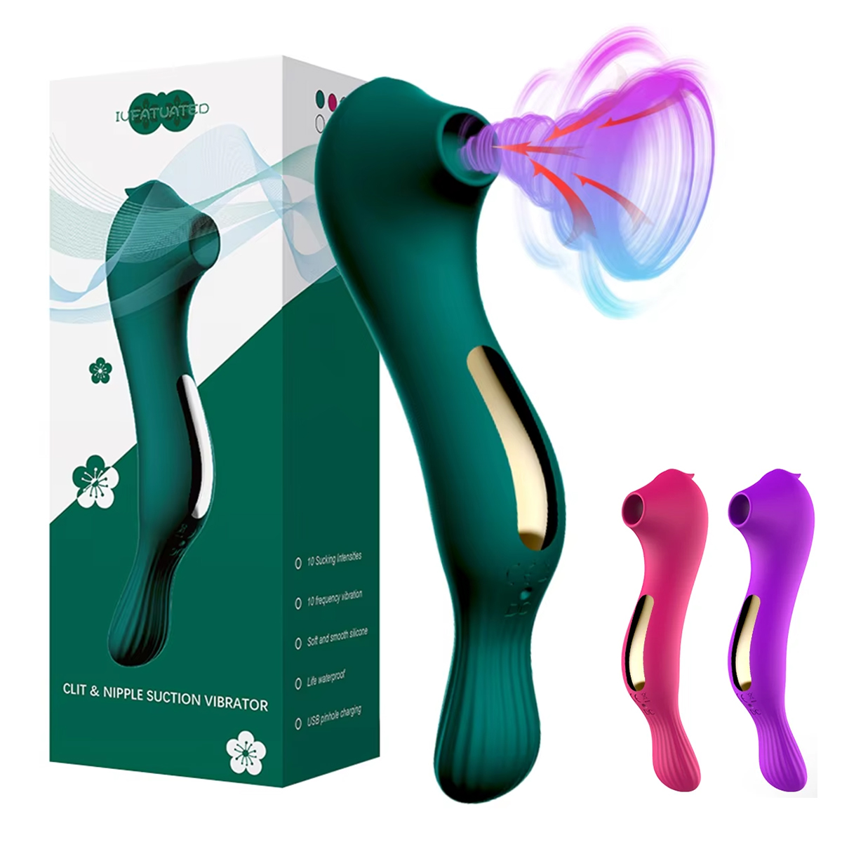 Model Kit Chainsaw Man - 20 Powerful Vibration Modes Sucking Vibrator