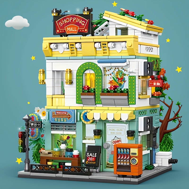 Town Life Streetscape Supermar - Model Kit Chemistry recension och pris