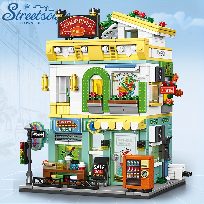 Town Life Streetscape Supermar - Model Kit Chemistry recension och pris