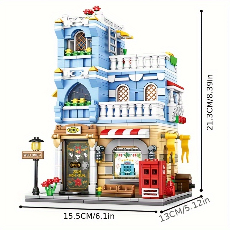Town Life Streetscape Supermar - Model Kit Chemistry recension och pris