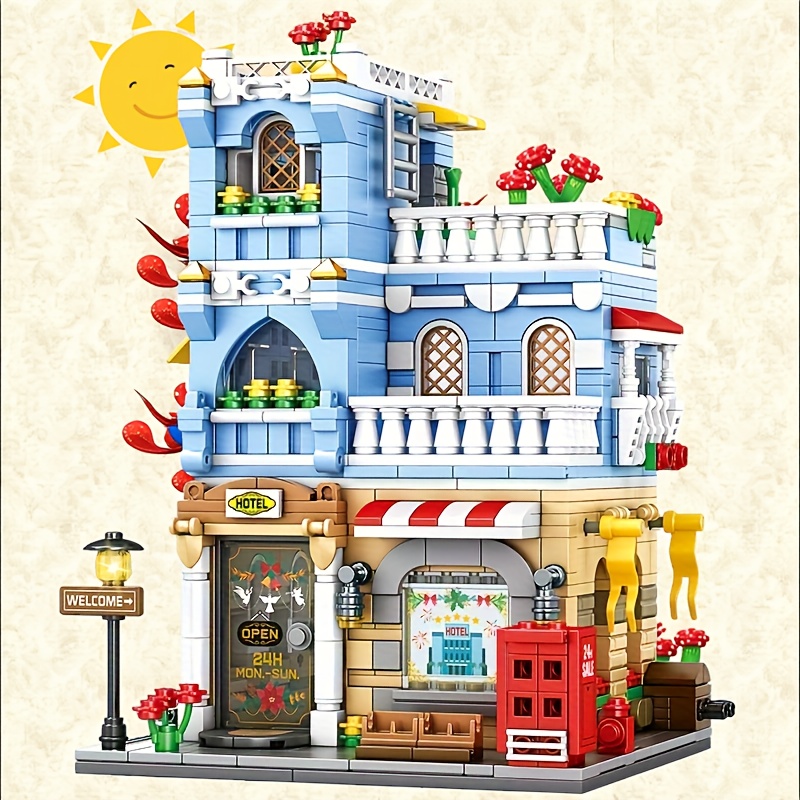 Town Life Streetscape Supermar - Model Kit Chemistry recension och pris