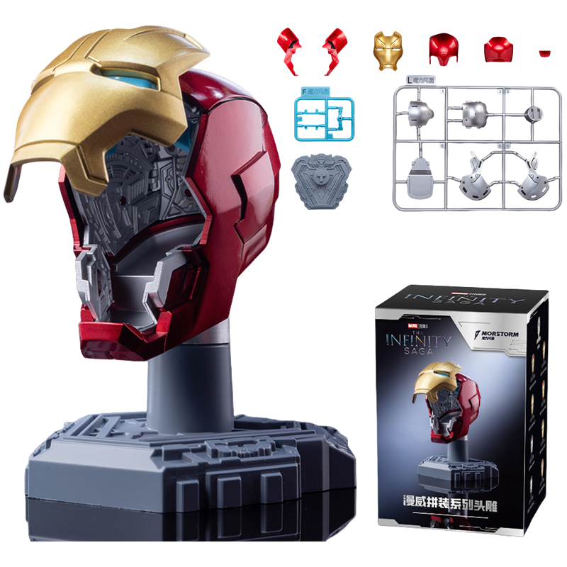 Original Iron Man Helmet Mask  - Model Kit Iron Man Mark 50 recension och pris
