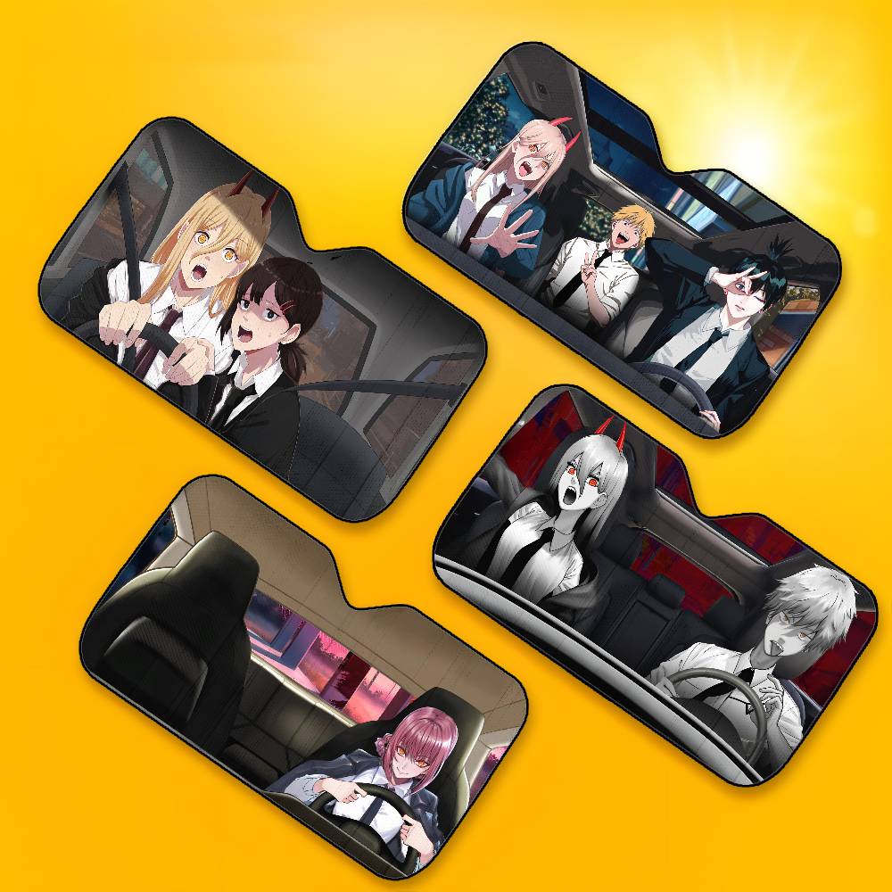 C-Chainsaw Man Anime Car SunSh - Model Kit Chainsaw Man recension och pris