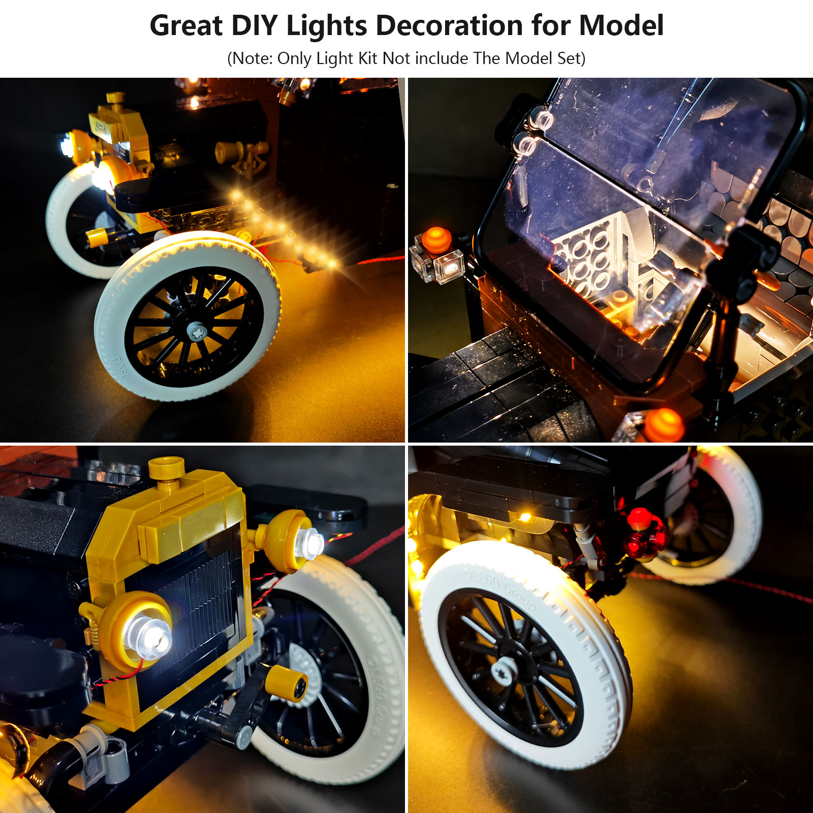 LYBMTWF LED Lighting Kit Compa - Model Kit Chemistry recension och pris
