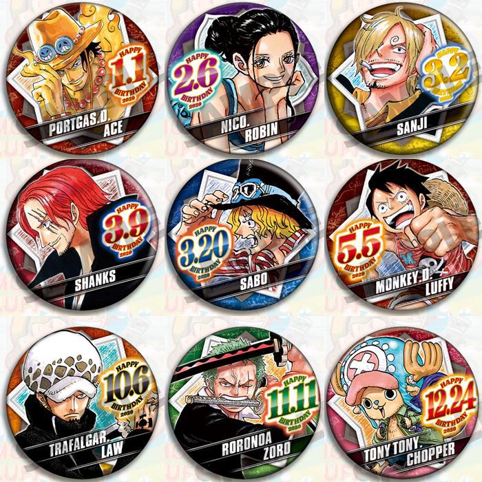 One Piece Anime Badge Set Offi - Model Kit One Piece recension och pris