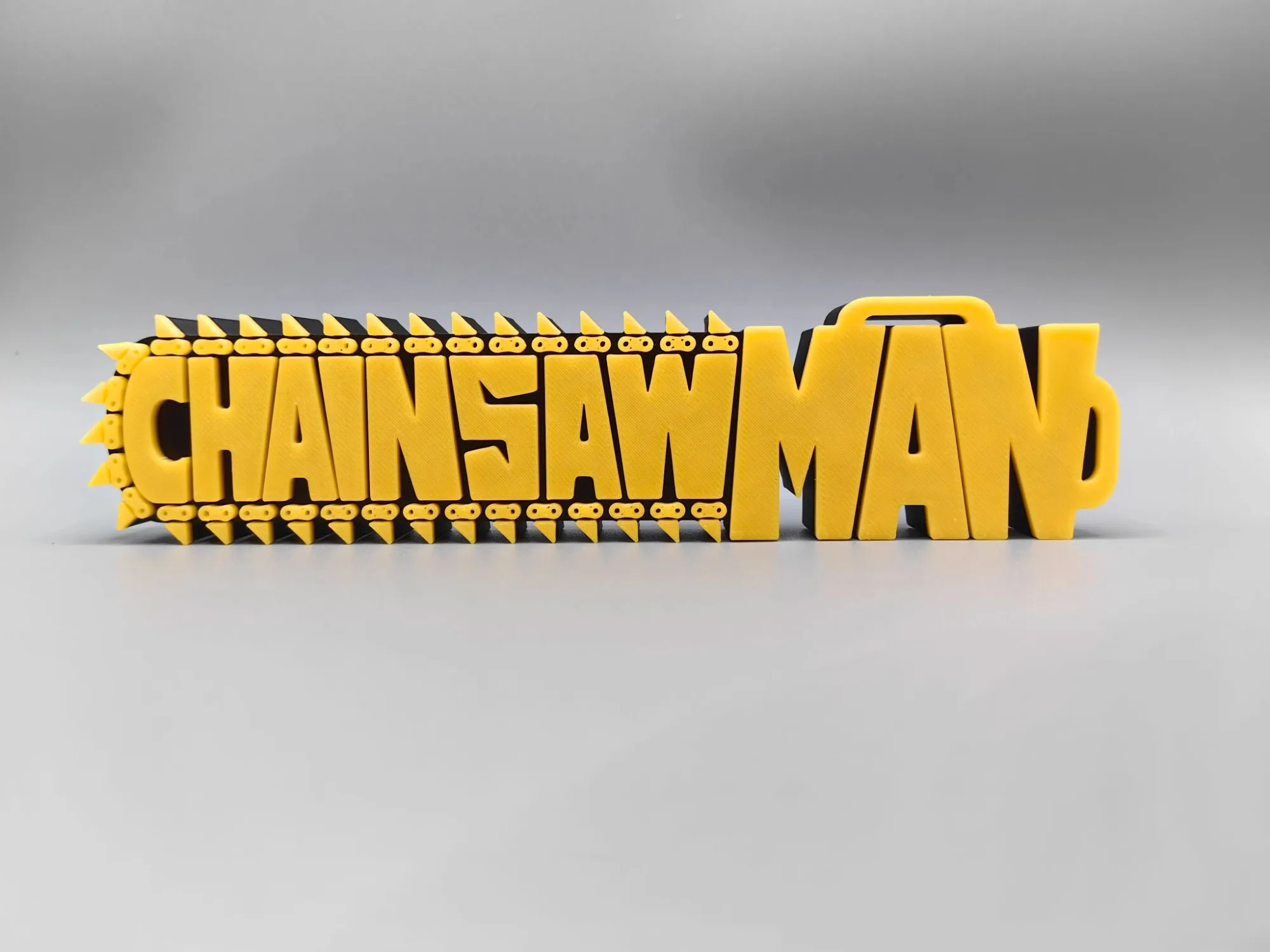 Anime Chainsaw Man 3D Logo Mod - Model Kit Chainsaw Man recension och pris