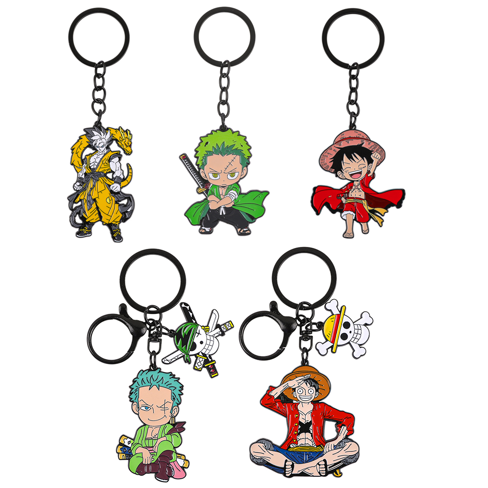 One Piece Anime Keychain Set - - Model Kit Accessories recension och pris