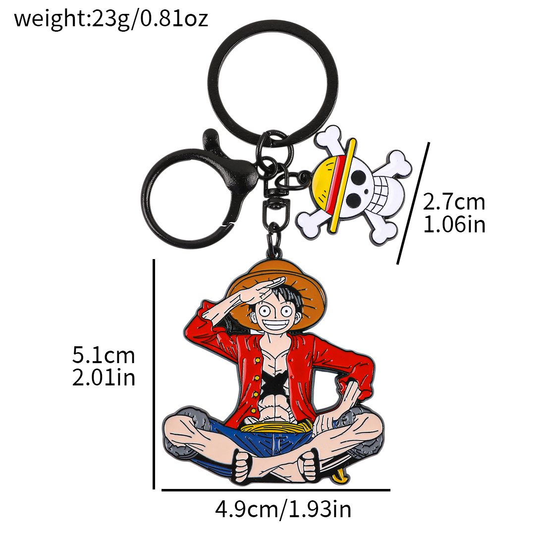One Piece Anime Keychain Set - - Model Kit Accessories recension och pris