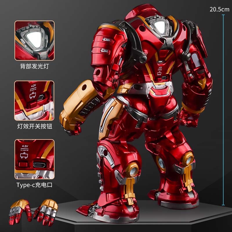 26cm LED ZD Original Iron Man  - Model Kit Iron Man Mark 50 recension och pris