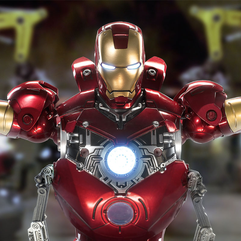 ZDTDS Original 1/5 36CM Iron M - Model Kit Iron Man Mark 50 recension och pris