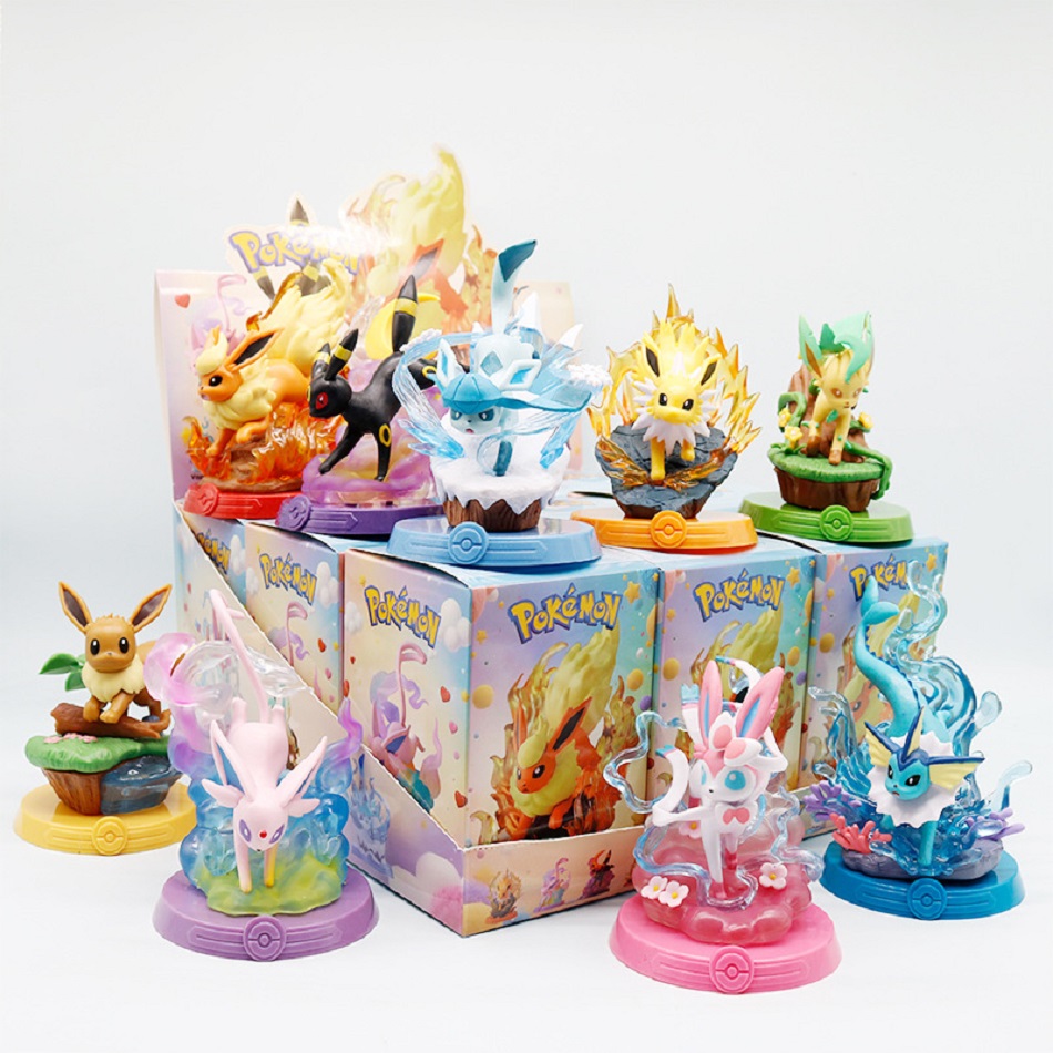 8 style Pok é mon Action Doll  - Model Kit Pokemon recension och pris