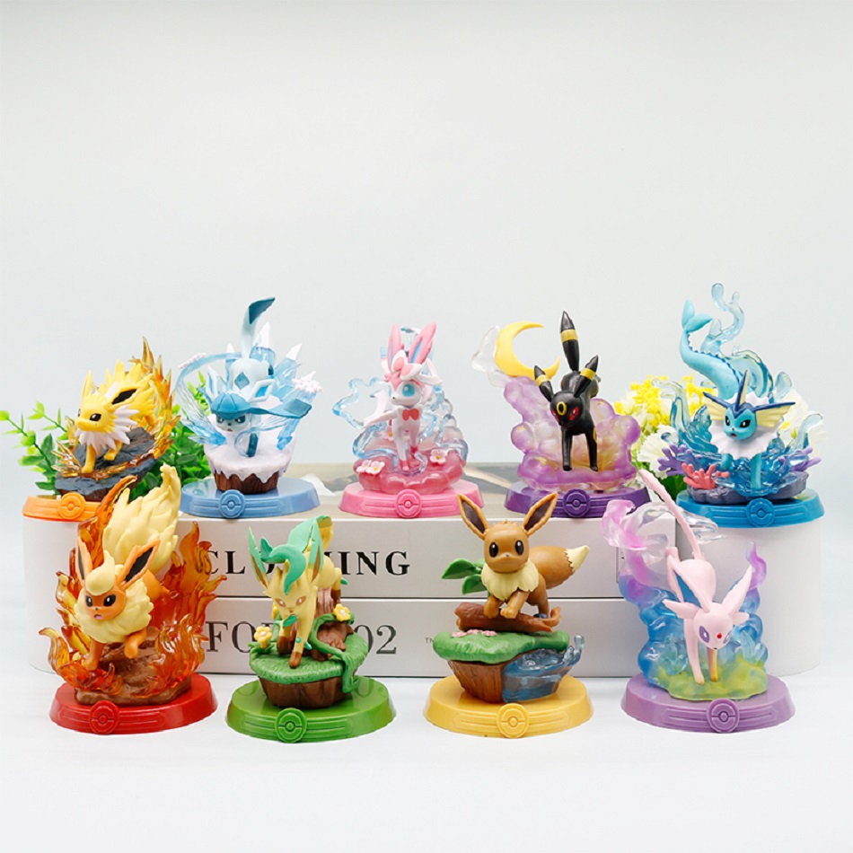 8 style Pok é mon Action Doll  - Model Kit Pokemon recension och pris