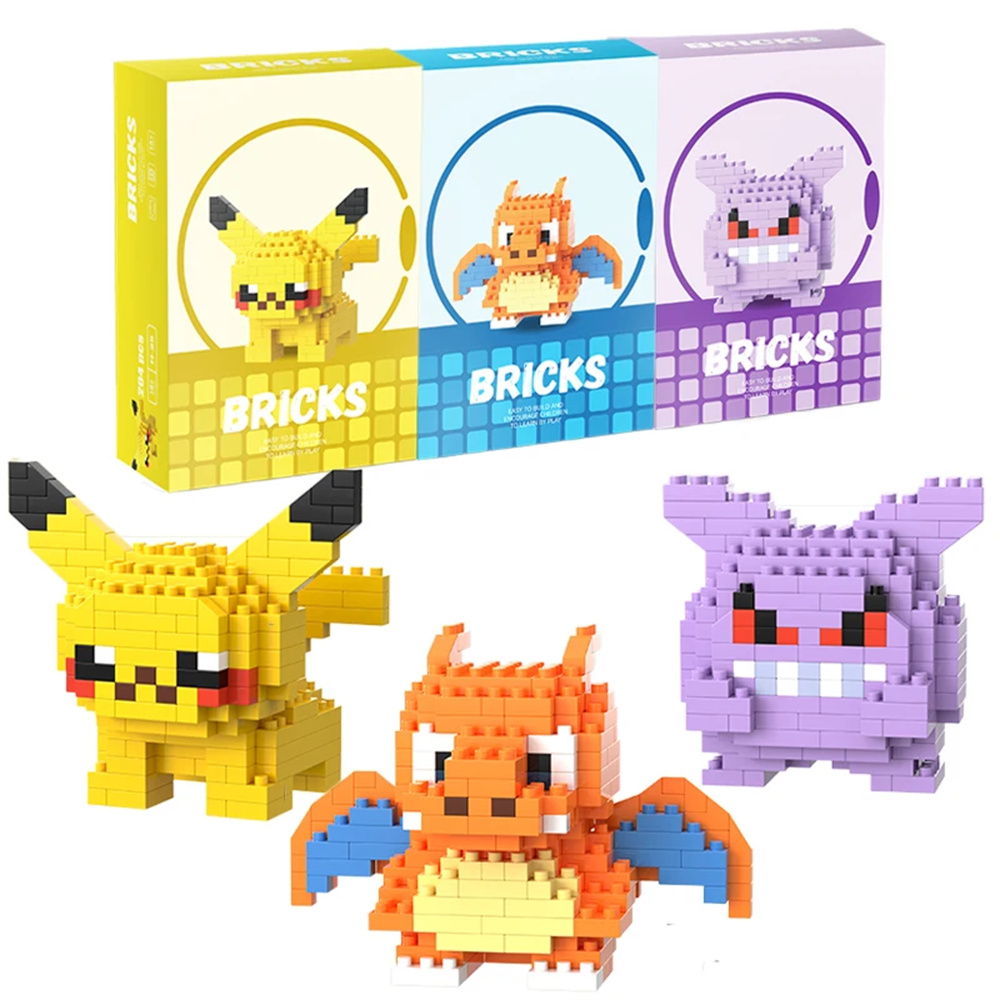 Pokemon Micro Building Blocks  - Model Kit Pokemon recension och pris