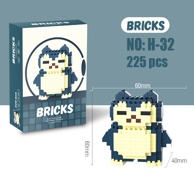 Pokemon Micro Building Blocks  - Model Kit Pokemon recension och pris