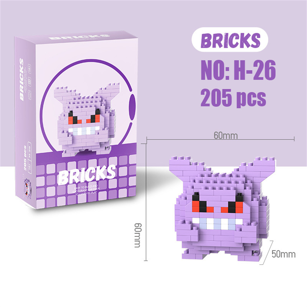 Pokemon Micro Building Blocks  - Model Kit Pokemon recension och pris