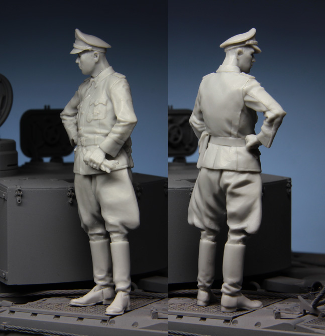 1:35 Resin kit  officer in Kur - Model Kit Cangdao recension och pris