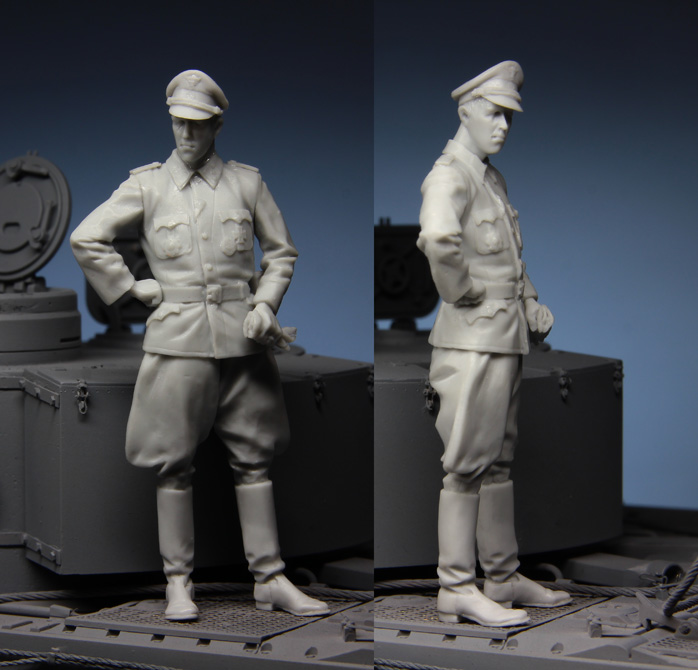 1:35 Resin kit  officer in Kur - Model Kit Cangdao recension och pris