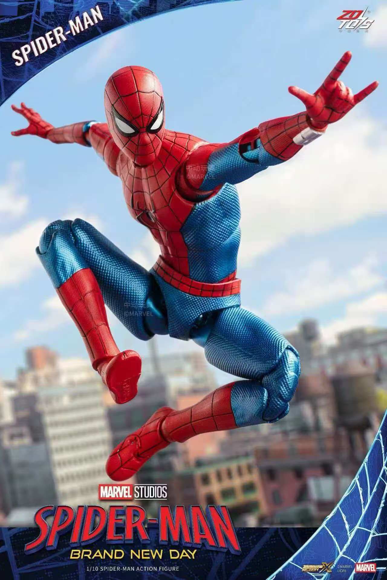 Original ZD Toys Spider Man Br - Model Kit Iron Man Mark 50 recension och pris