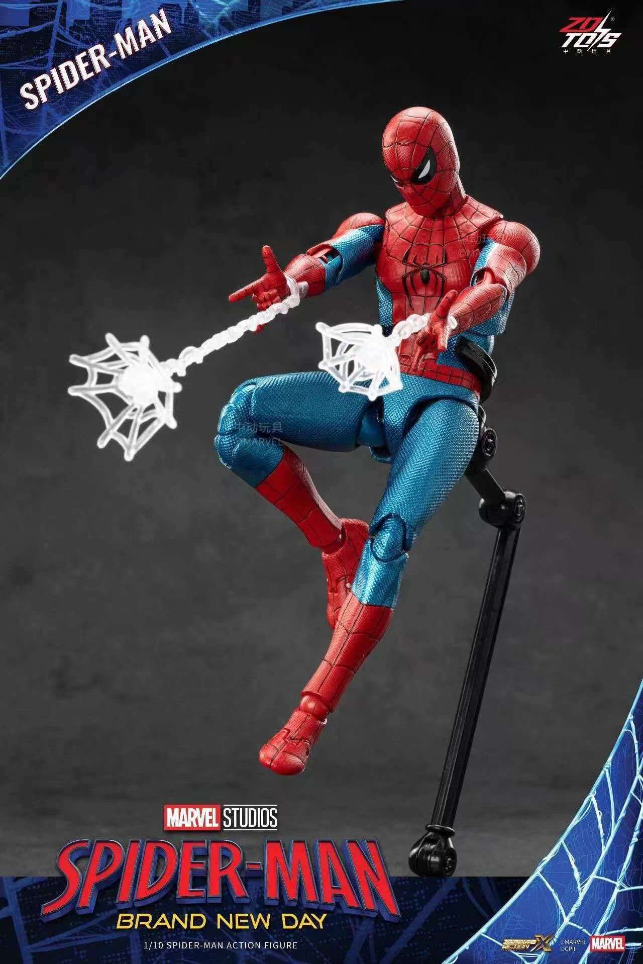Original ZD Toys Spider Man Br - Model Kit Iron Man Mark 50 recension och pris