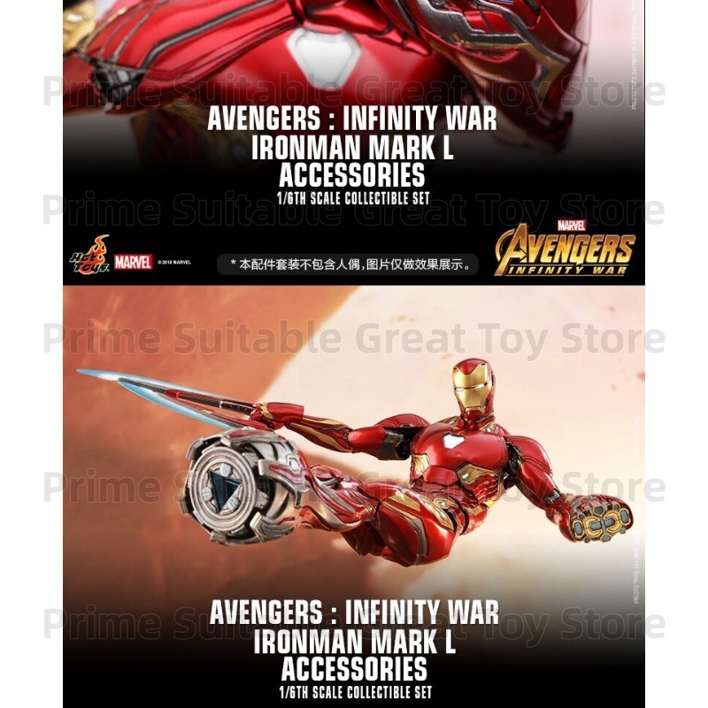 【In Stock】Original HotToys Ave - Model Kit Iron Man Mark 50 recension och pris