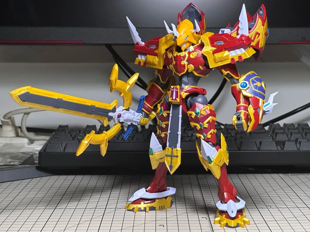 In Stock New Bandai Frs Digimo - Model Kit Kaisergreymon recension och pris