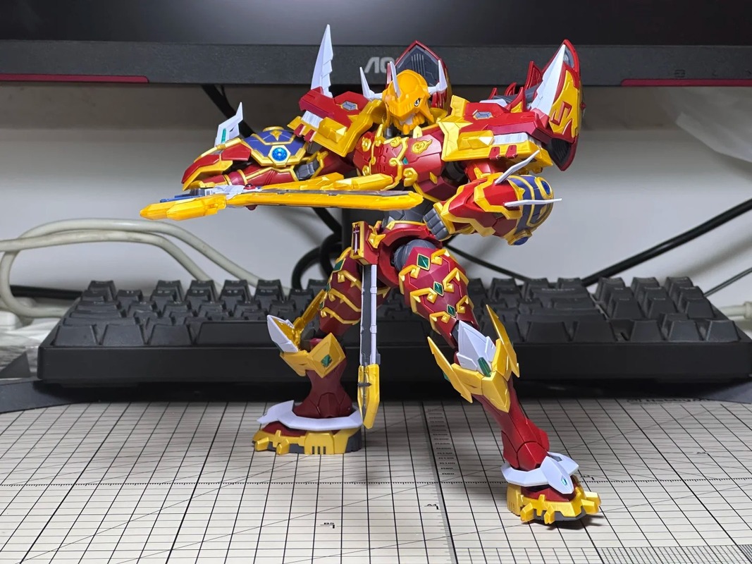 In Stock New Bandai Frs Digimo - Model Kit Kaisergreymon recension och pris