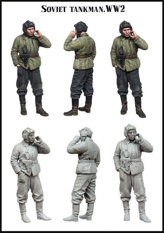 35 Resin Model Kit - Soviet Ta - Model Kit Cangdao recension och pris
