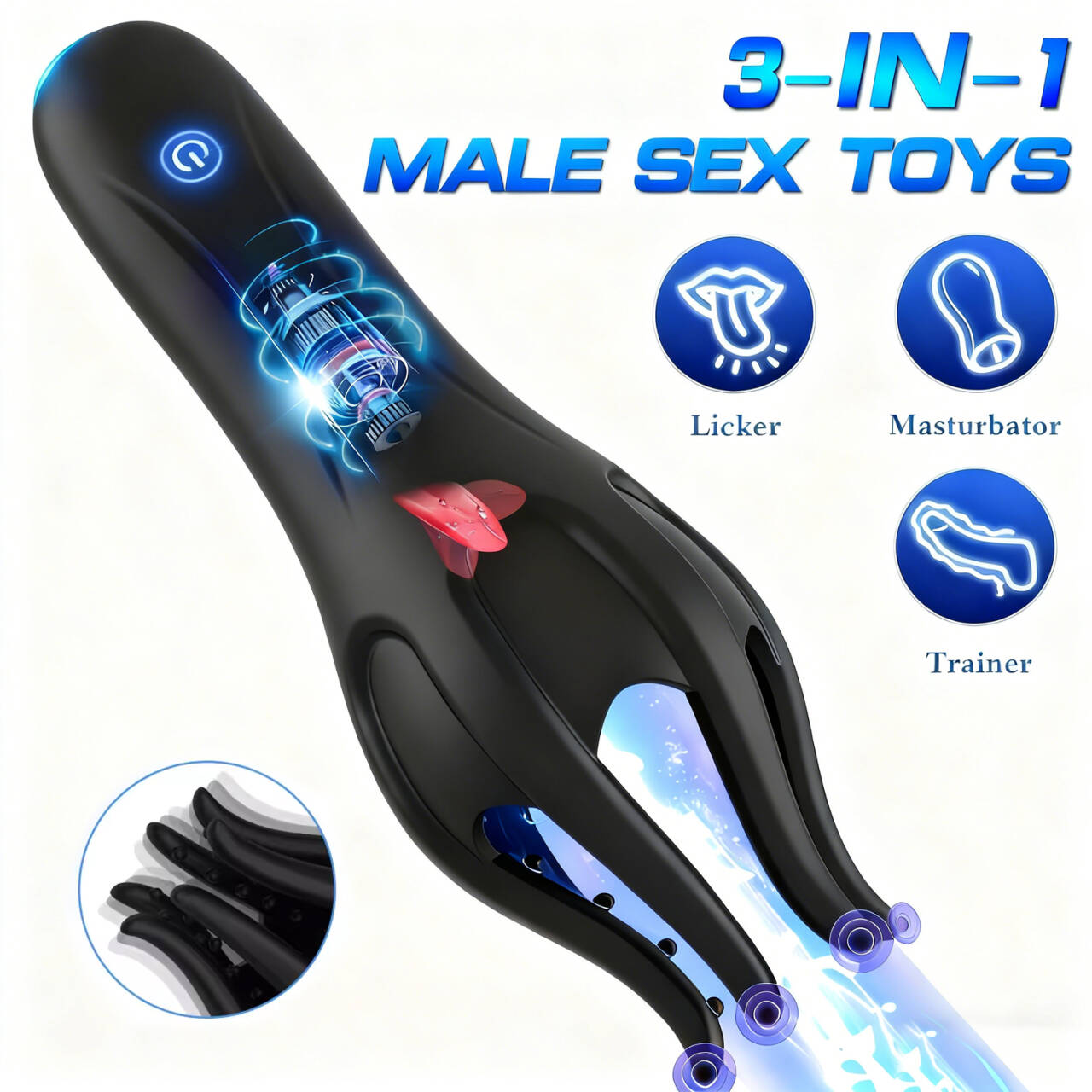 Glans Trainer for Men Powerful - Model Kit Chainsaw Man recension och pris