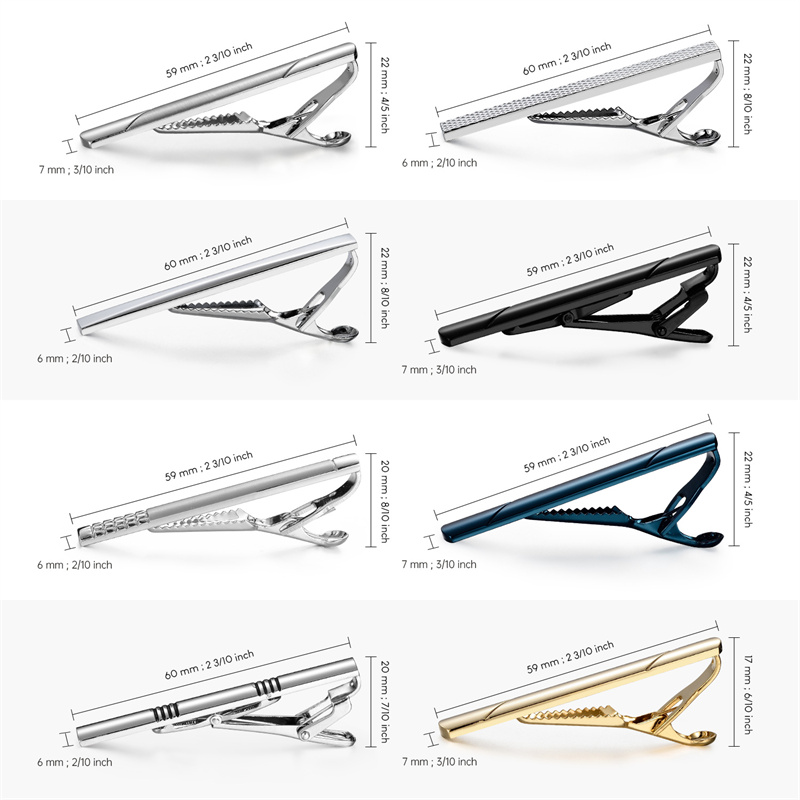 7/8/10 PCS Tie Clip Set With G - Model Kit Iron Man recension och pris