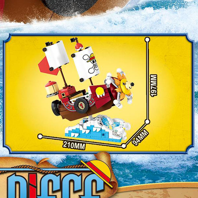 In Stock One Piece Pirate Ship - Model Kit One Piece recension och pris